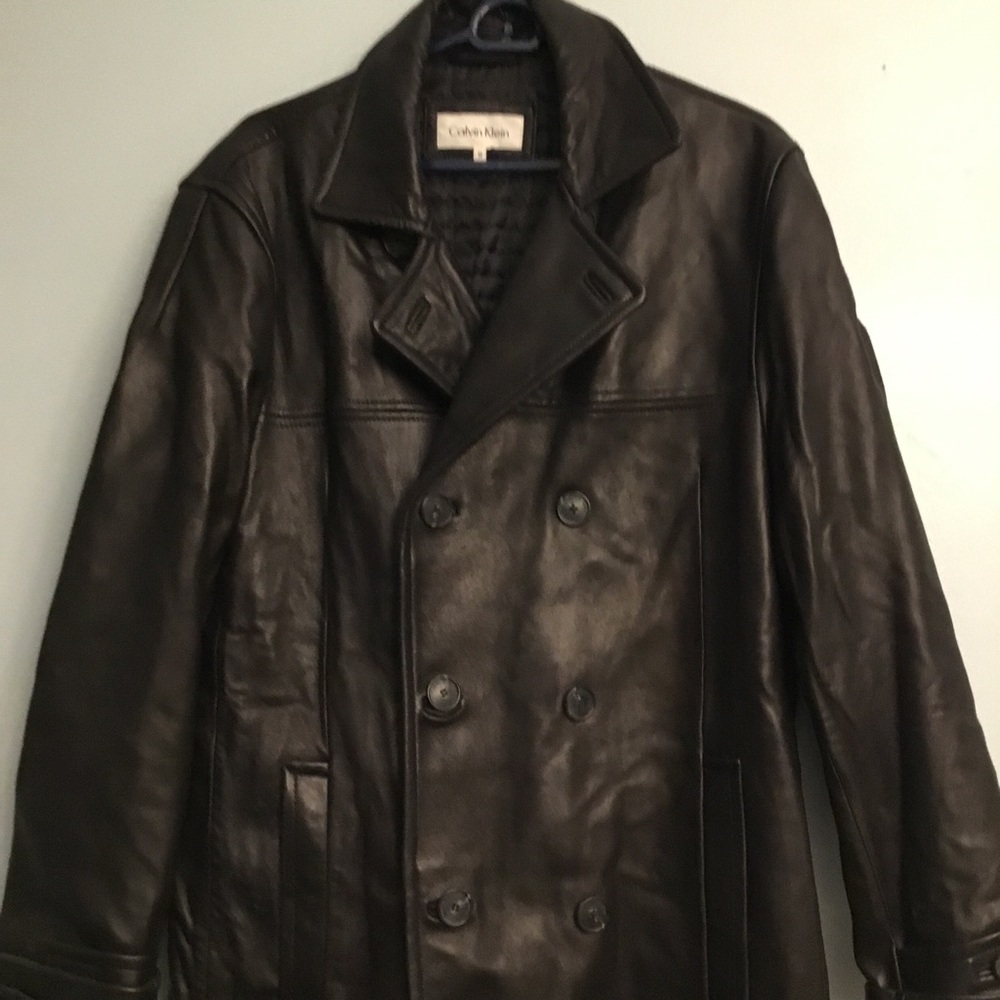 Calvin Klein leather jacket - Picture 16 of 16